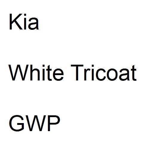 Kia, White Tricoat, GWP.